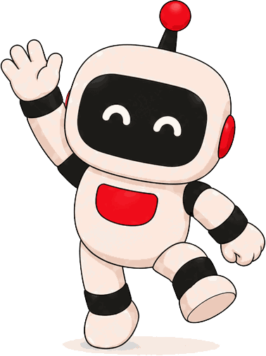 Dweller IQ robot mascot