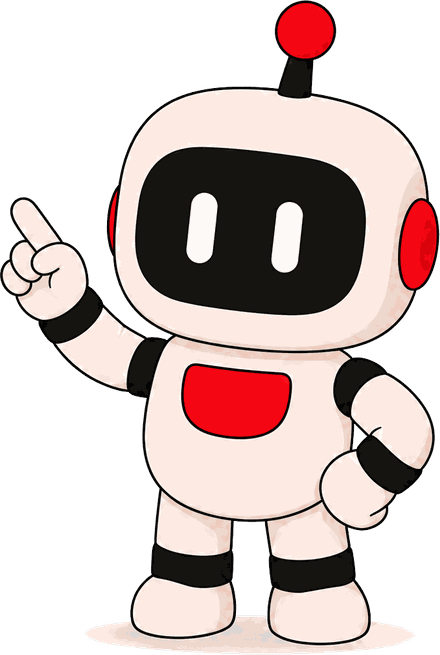 Dweller IQ robot mascot