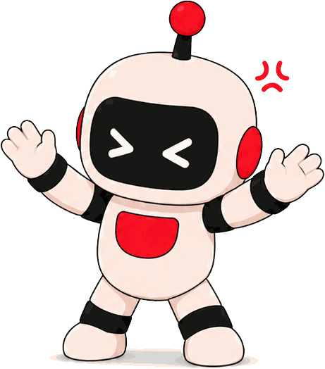 Dweller IQ robot mascot