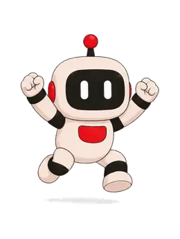 Dweller IQ robot mascot celebrating a completed notice